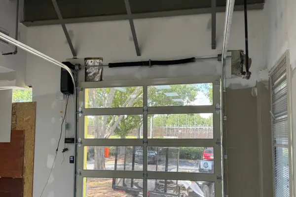 Garage door spring repair